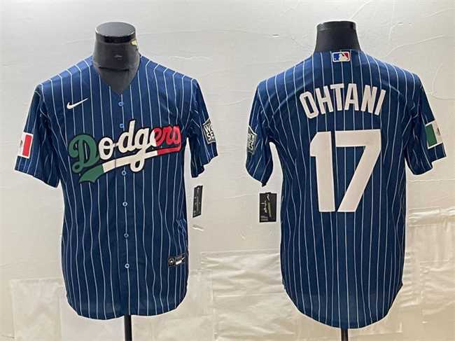 Men's Los Angeles Dodgers #17 Shohei Ohtani Navy Cool Base With Patch Stitched Baseball Jerseys,We sell and wholesale Men's Los Angeles Dodgers #17 Shohei Ohtani Navy Cool Base With Patch Stitched Baseball Jerseys on line form chian!